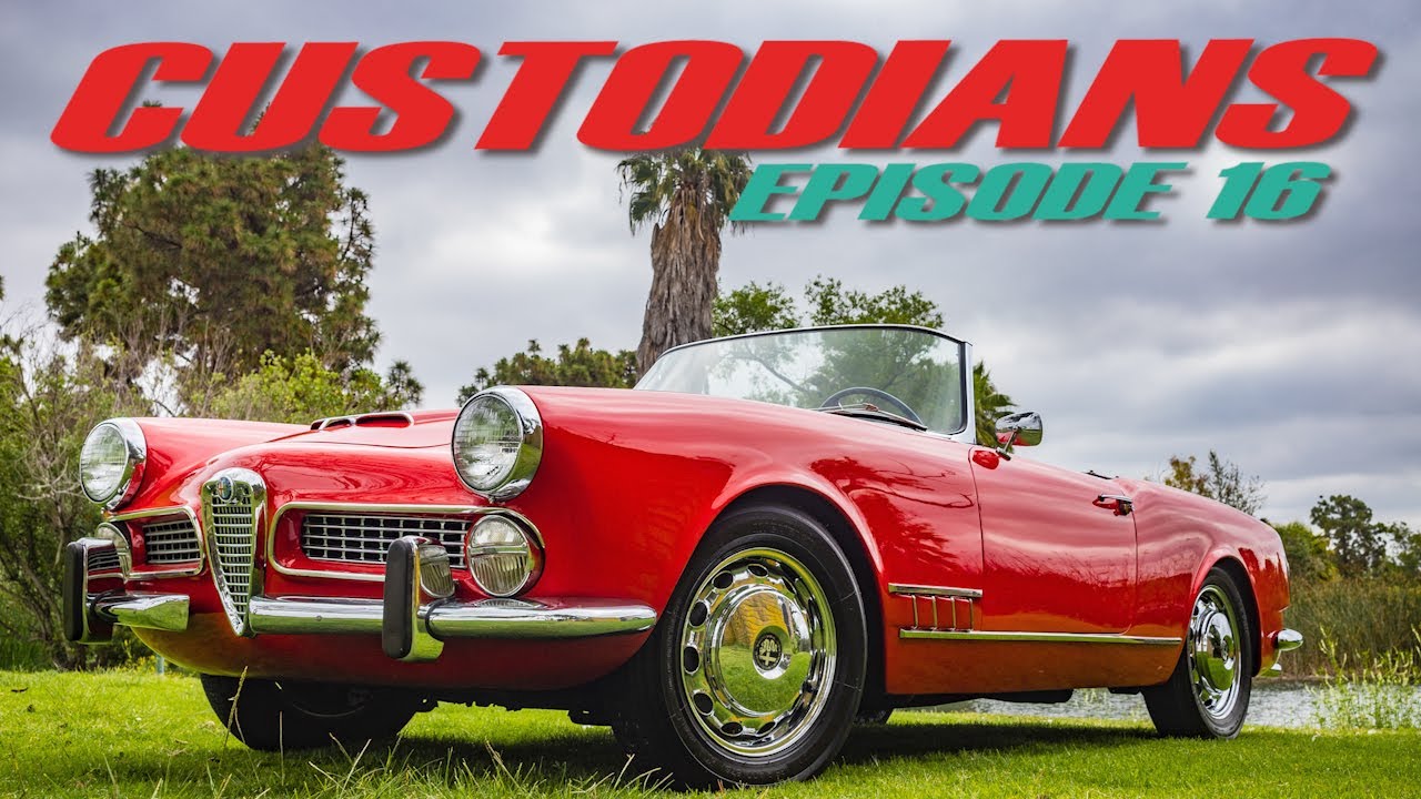 CLASSIC CAR CUSTODIANS 1961 Alfa Romeo 2000 Spider. RON