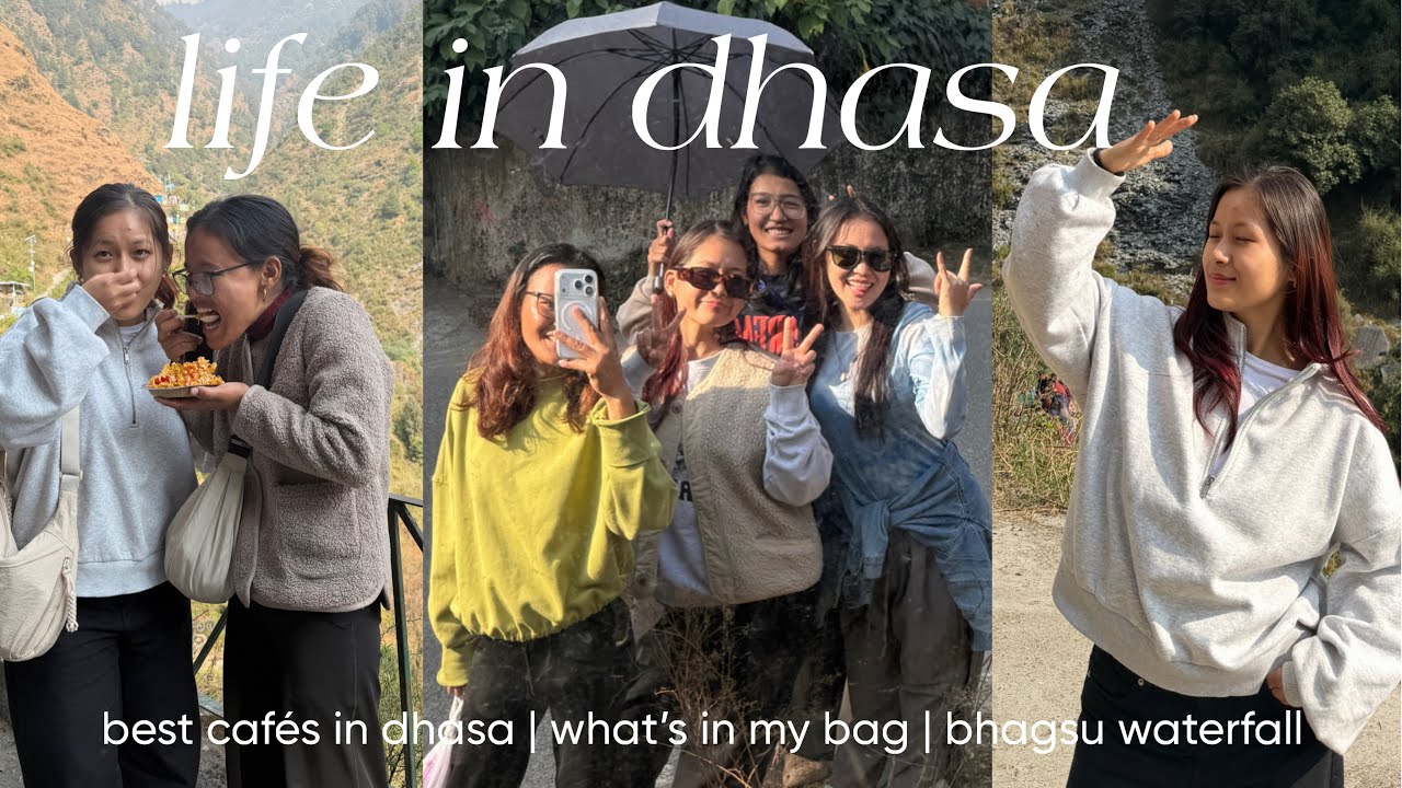 Life Lately in DHASA || Tibetan Vlogger #tibetan #india #cafe 