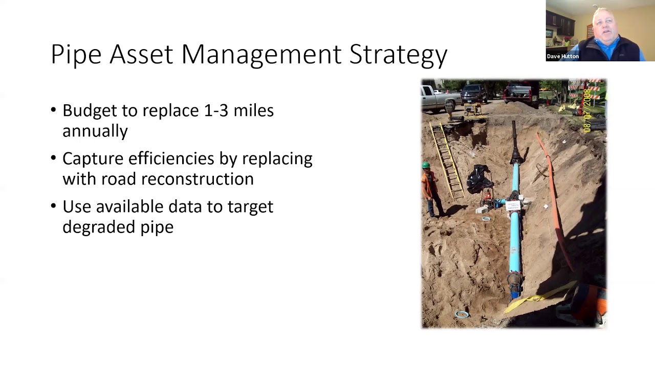 Distribution Pipe Measurement to Inform Pipe Replacement Plans - Dave Hutton (Michael Livermore)