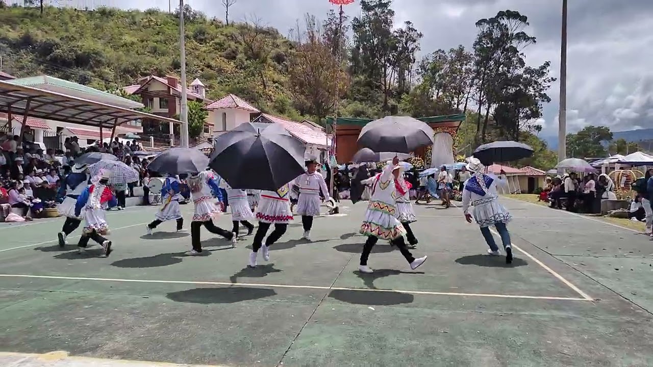 Baile de la contradanza en Lugmapamba.