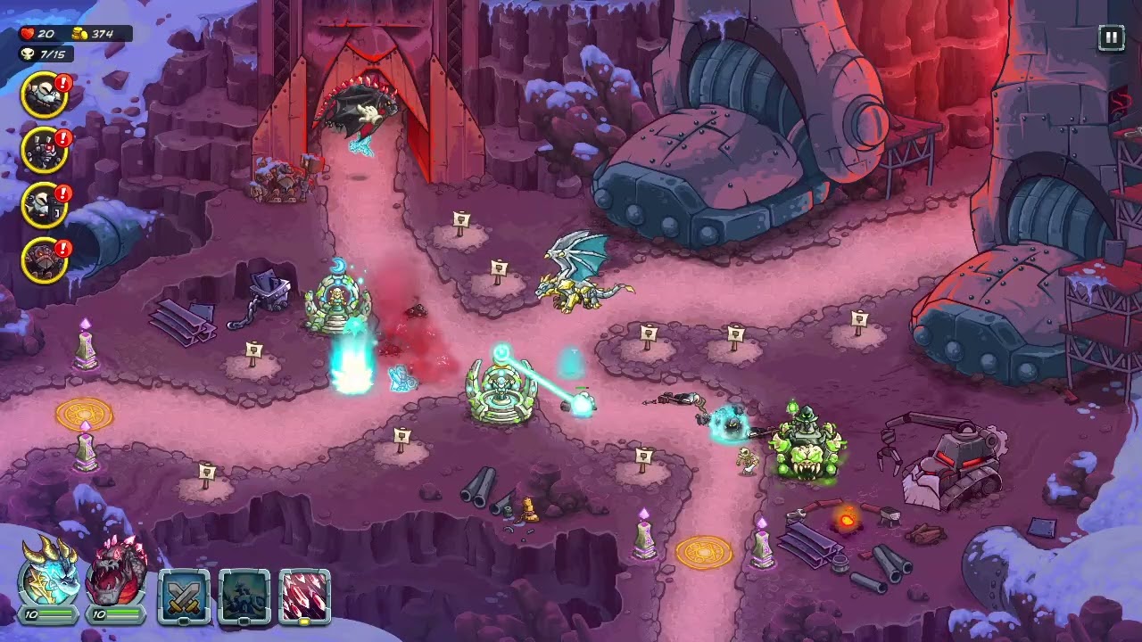 Kingdom Rush Alliance detonado parte 23 Darksteel Gates