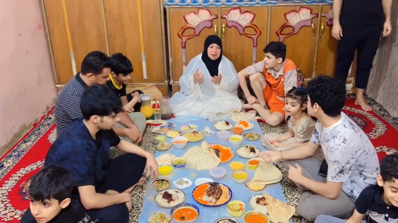 فطور الحجيه بثواب الامام علي (؏)  وعازمة بناتهة❤🙂 | سلسله رمضان
