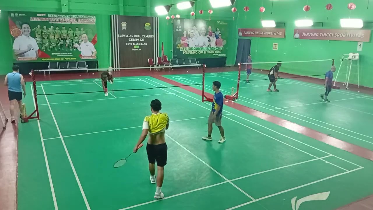 Sani / Zane vs Aly / Irfan . GOR pb ss