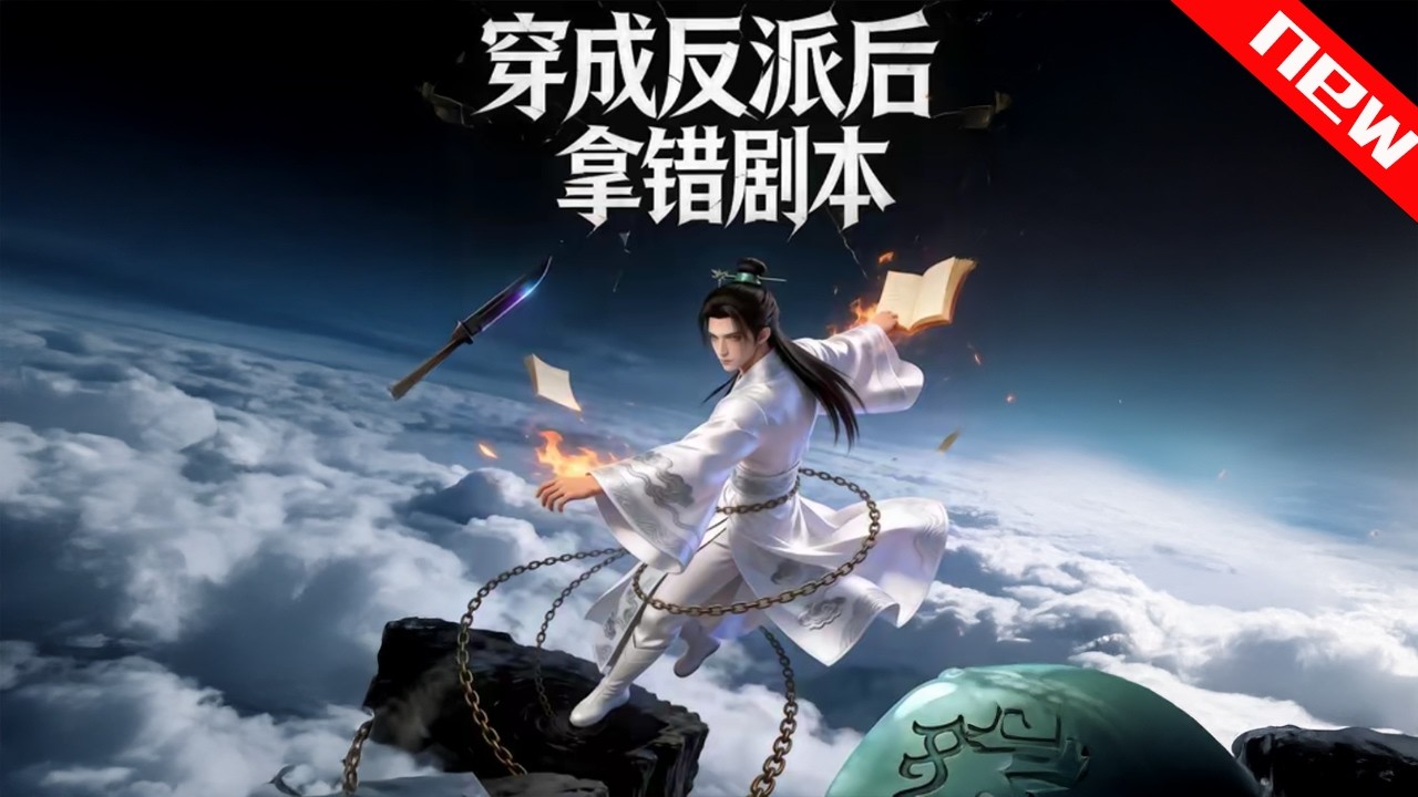 💕💕《穿成反派后拿错剧本》炮灰反派觉醒逆袭，联手宿敌碾压神秘势力，改写必死结局！#追光动漫社 #穿越 #動漫