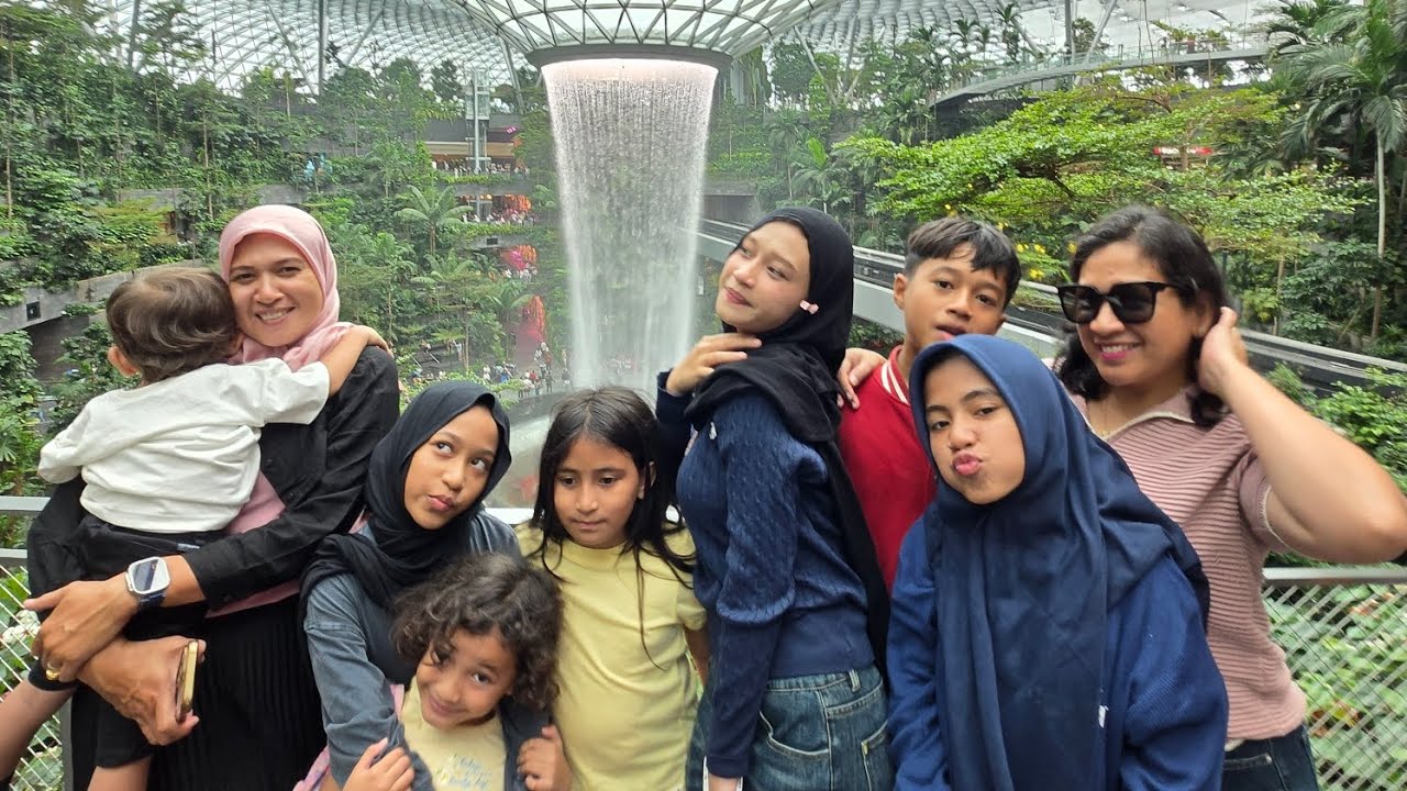 Singapore Part 5. Akhir petualangan, mampir di Jewel Changi Airport naik SQ balik Jkrt