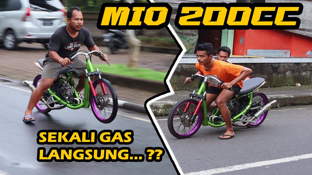 BELI MIO RINGSEK HARGA 1jt‼️ DITANGAN BOS YANG TEPAT BISA JADI SPERTI INI‼️ MIO 200CC FRAME STD