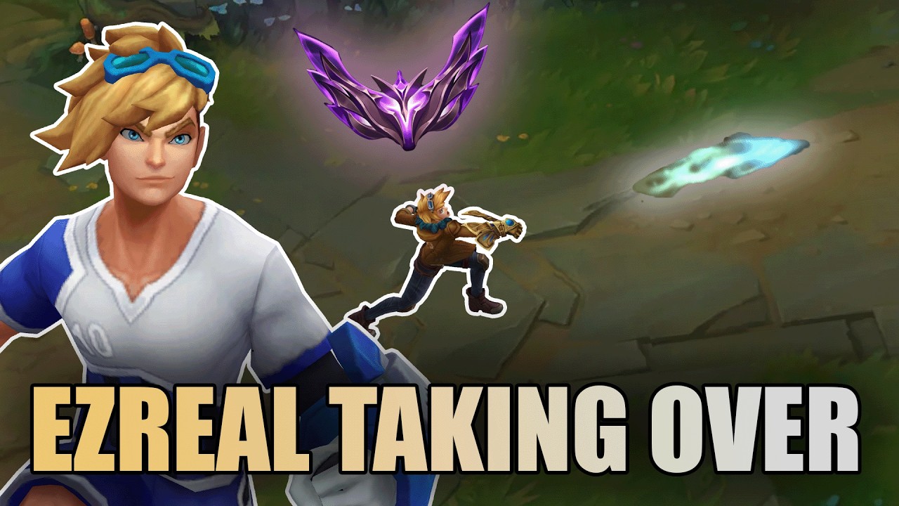 POPPING OFF AS EZREAL IN MASTERS