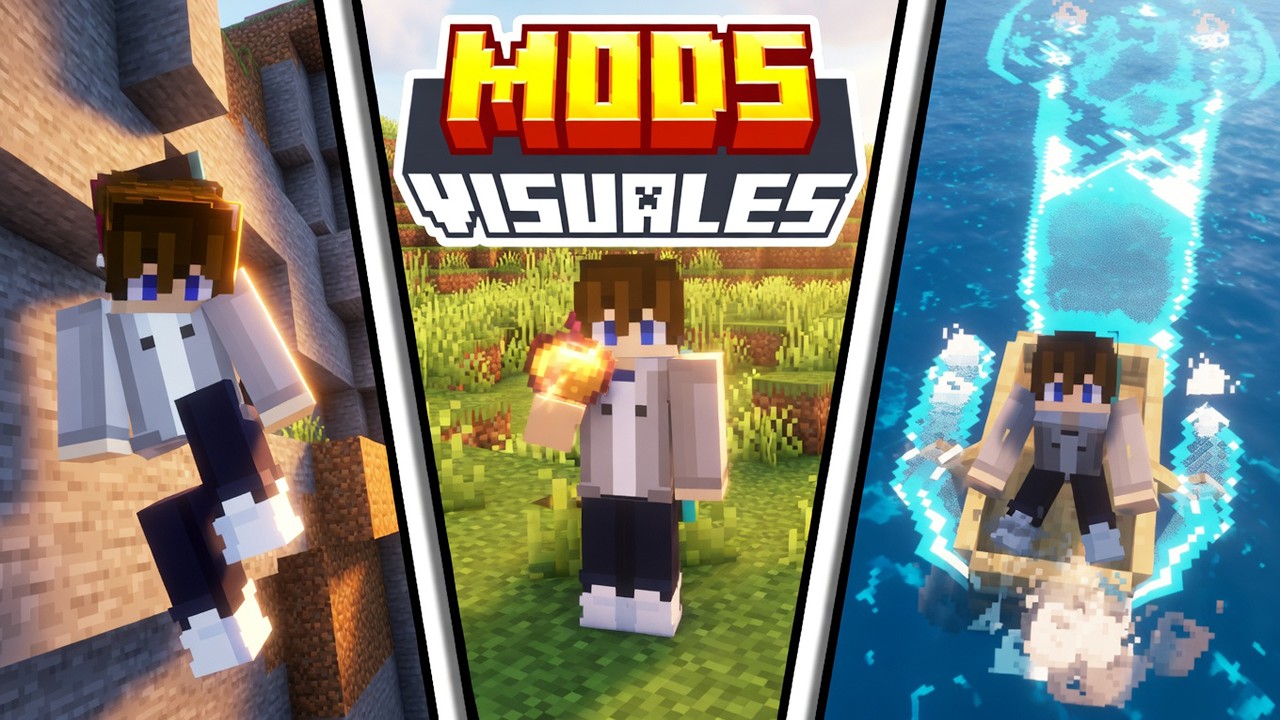 Top 10 MEJORES Mods VISUALES para MINECRAFT