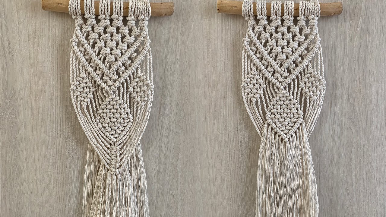 Панно макраме. #tutorialmacrame #macrame
