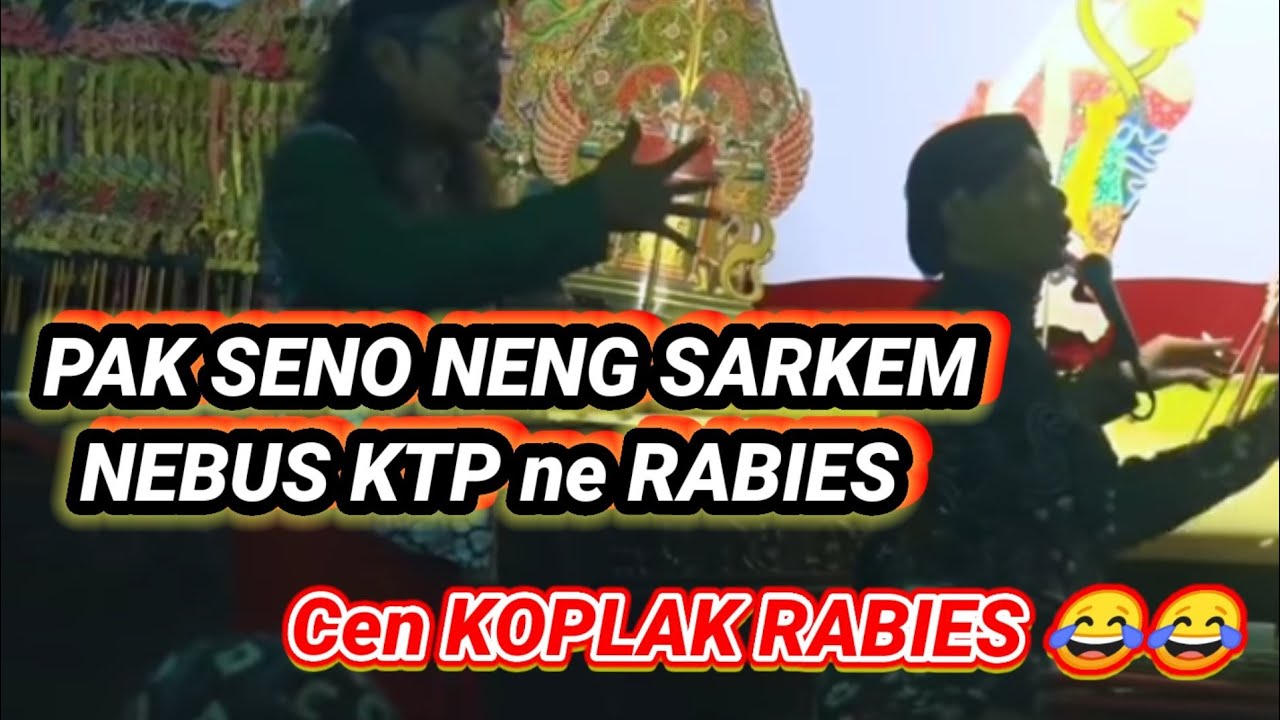 pagelaran wayang kulit..pak seno.neng Sarkem Nebus KTP ne rabies
