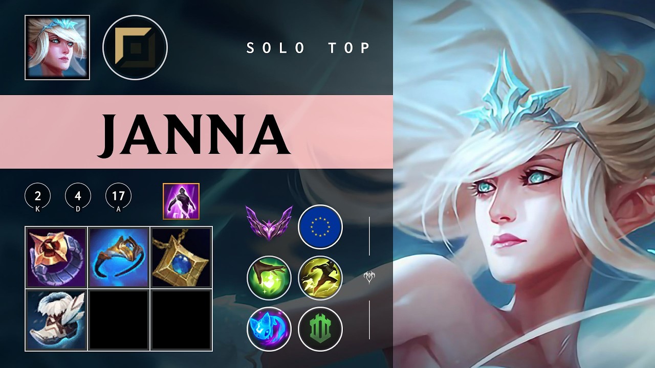 Janna Top vs Rumble - EUW Master Patch 26.04