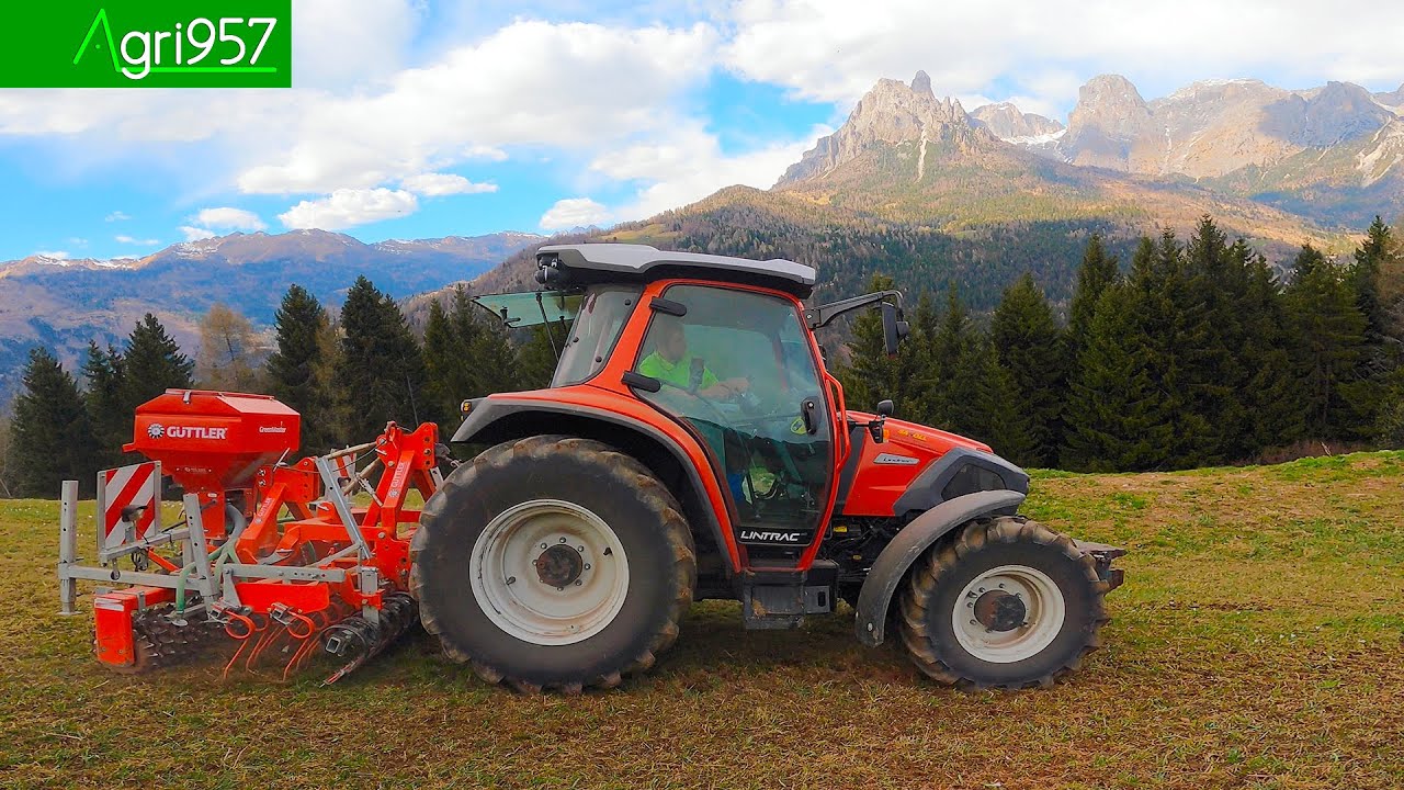 AgriFOCUS 14: TRASEMINA D'ALTA MONTAGNA, LINDNER GEOTRAC e STRIGLIATORE GÜTTLER - MIGLIORARE I PRATI