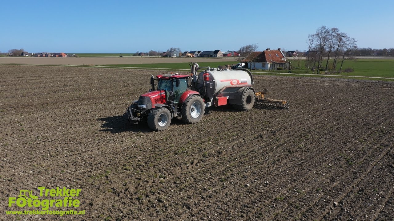Mestseizoen 2021 Bouwland bemesten door loonbedrijf de Graaf