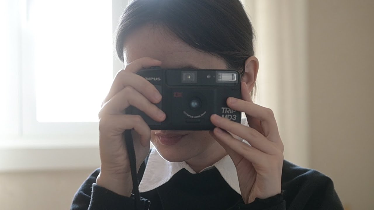 B&W Film Photography Vlog ❤| Ferrania Orto + Olympus Point and Shoot