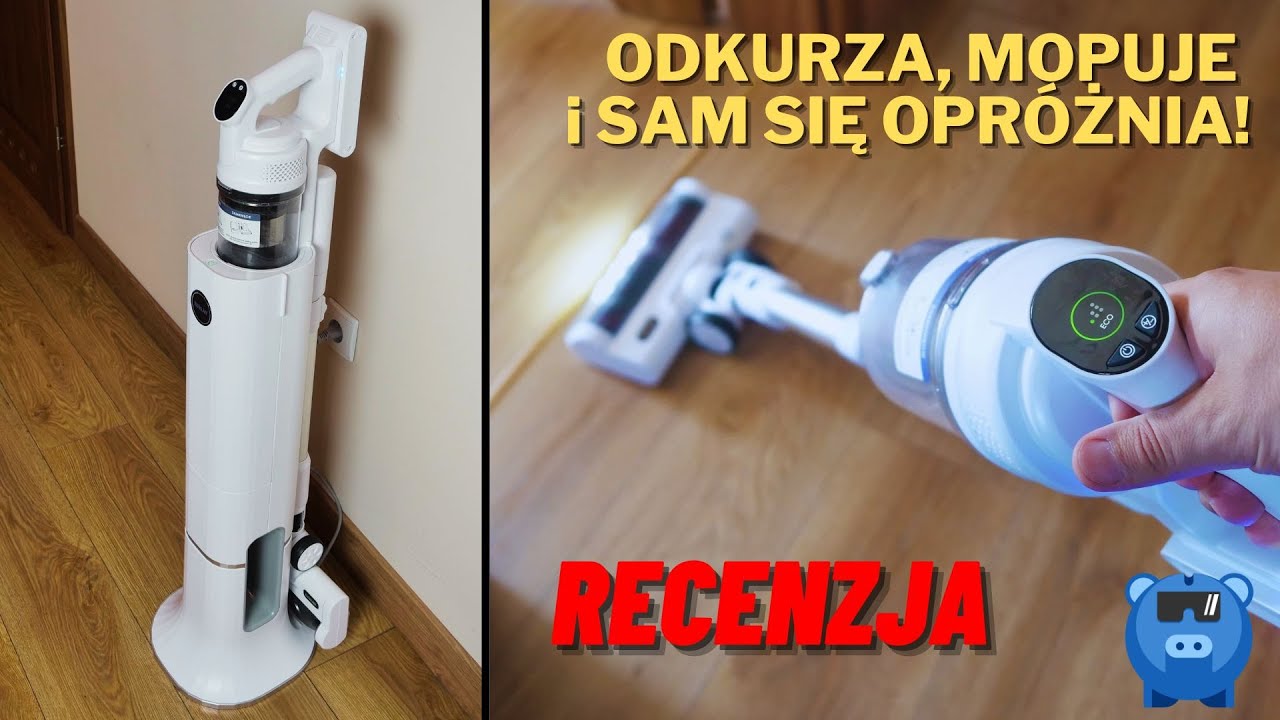 RoboJet Speed Up 2 PRO - recenzja odkurzacza pionowego ze stacją do automatycznego opróżniania