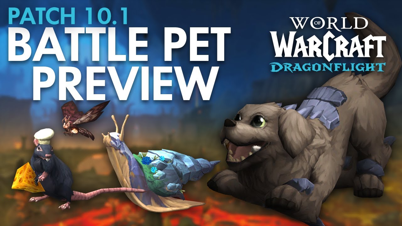 Patch 10.1 BATTLE PET PREVIEW (& Benny Memorial❤️) | Dragonflight | World of Warcraft