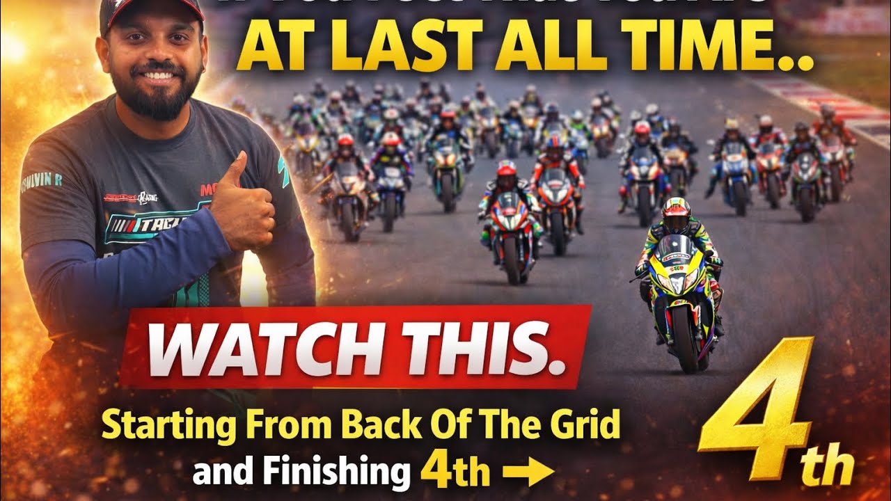 Finished P4 after starting last | MMRT | INMRC | RACE BATTLE