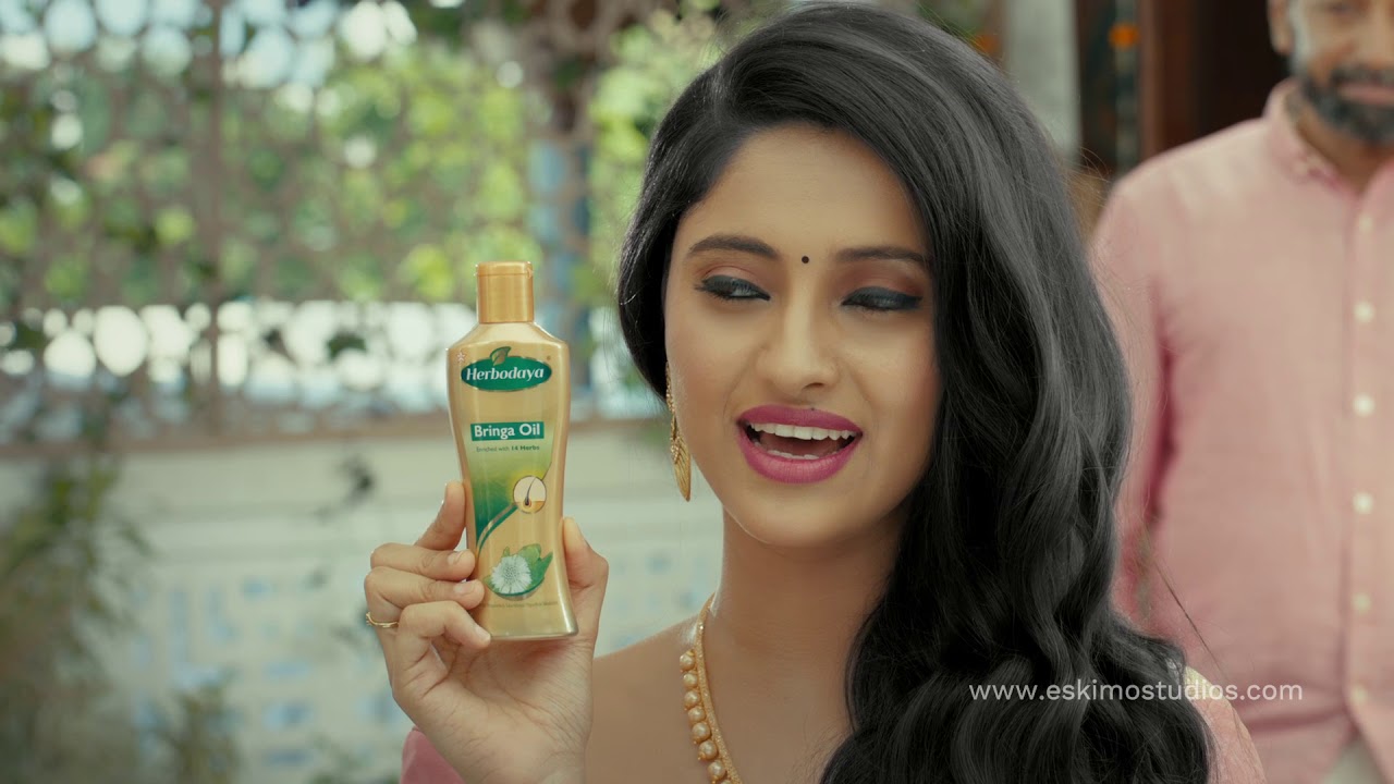 HERBODAYA BRINGA HAIR OIL COMMERCIAL | SKM SHREE GROUP | ACTRESS SACHU | AYESHA | SOM SHEKAR|WEDDING