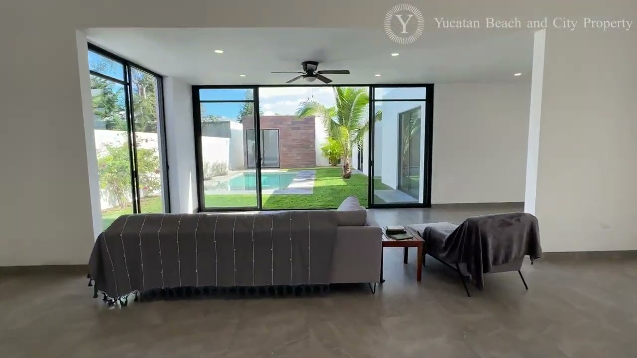 Casa Serena - Modern, Single Level Carefree Living, Komchen Yucatan#003284 / $349,000 USD