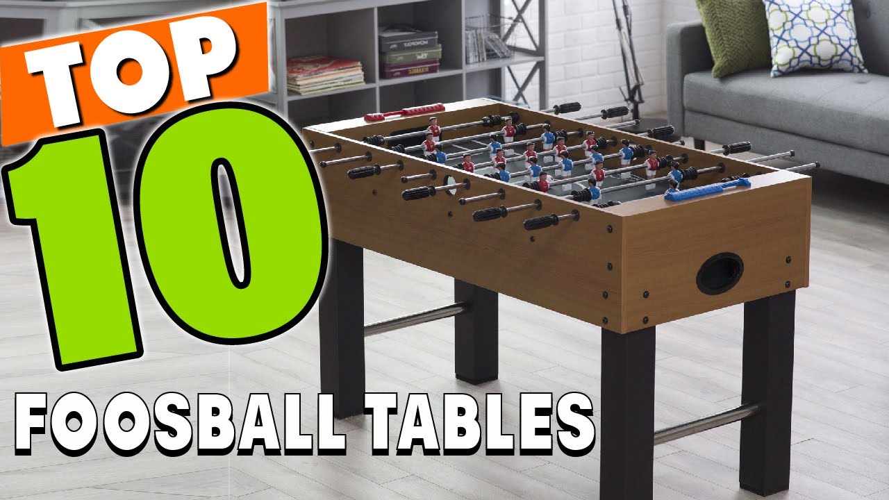 Best Foosball Table In 2025 - Top 10 Foosball Tables Review