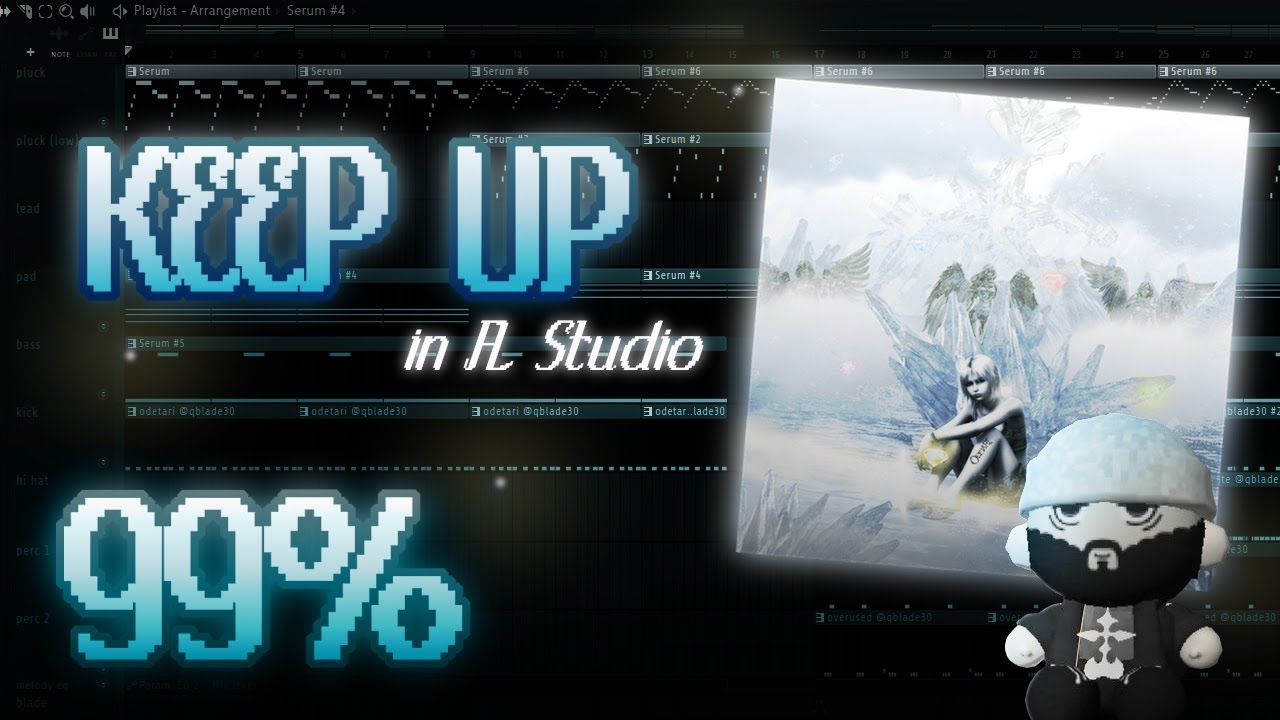 How 'KEEP UP' By Odetari Was Made On FL Studio | Instrumental Breakdown