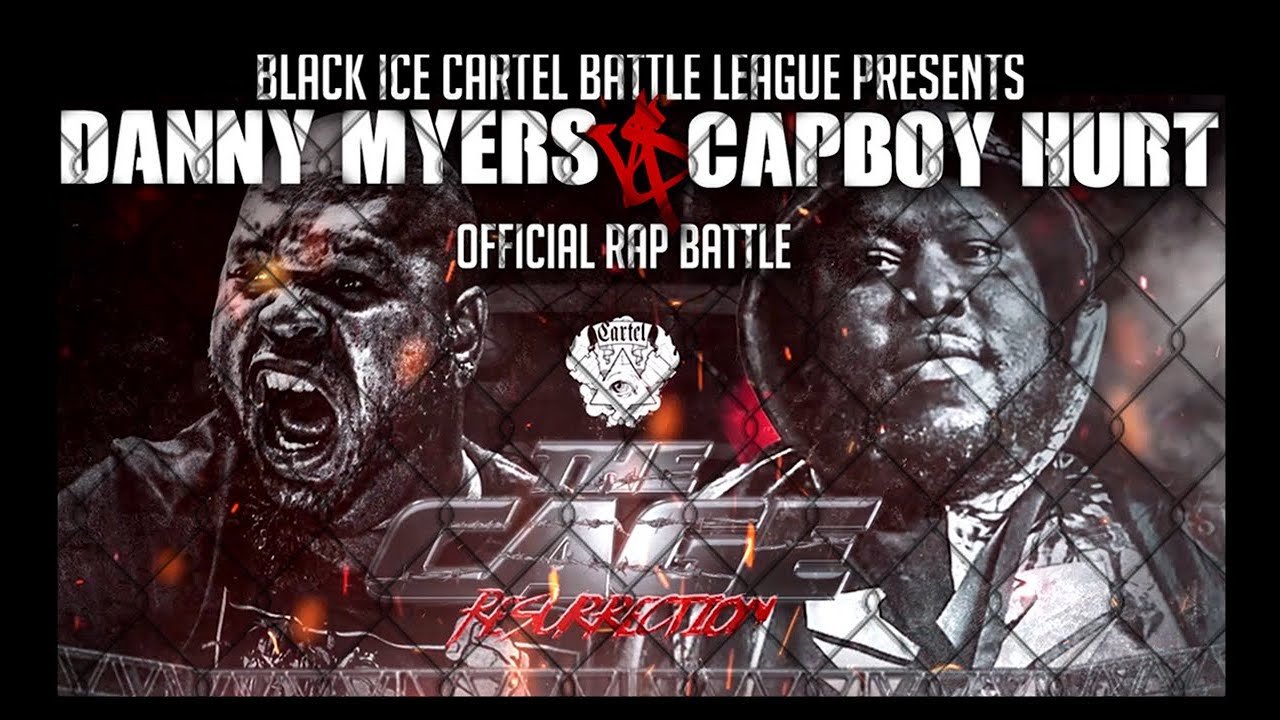 CAPBOY HURT VS DANNY MYERS | OFFICIAL BATTLE | BLACK ICE CARTEL | THE CAGE RESURRECTION | #battlerap