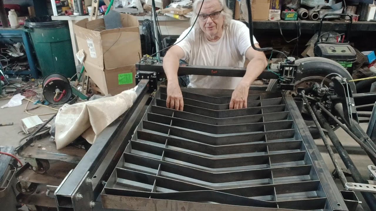 Chopper Bob Builds JD's Garage's CNC Plasma Table Part 7 - Water Pan