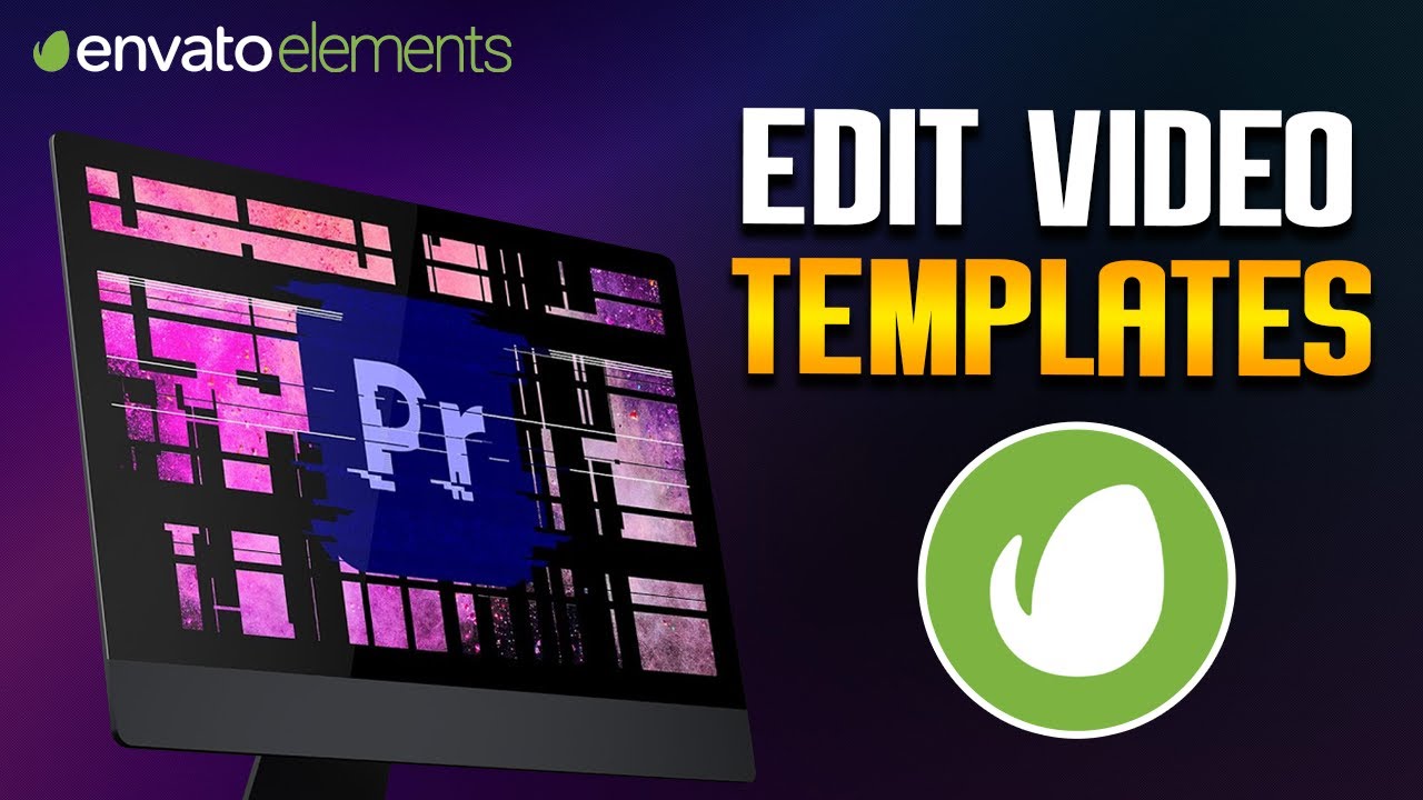 Как редактировать видеошаблоны Envato Elements в Premiere Pro