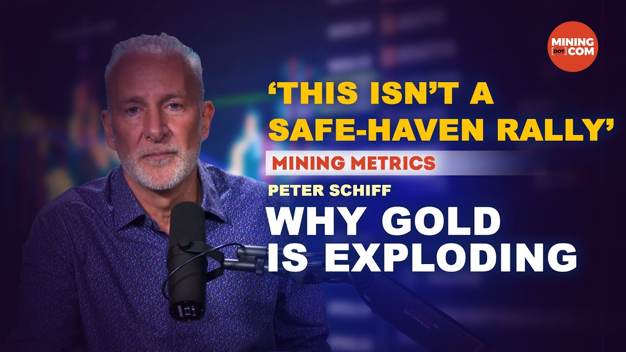 As Gold and Silver Surge, Peter Schiff Warns of Growing Dollar Risk