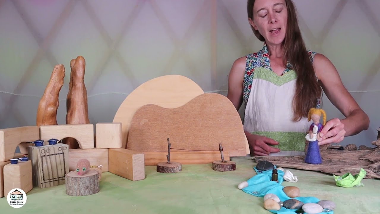 A Waldorf-inspired puppet show: The Tale of Ms.  Tiggly Winkle by Beatrix Potter