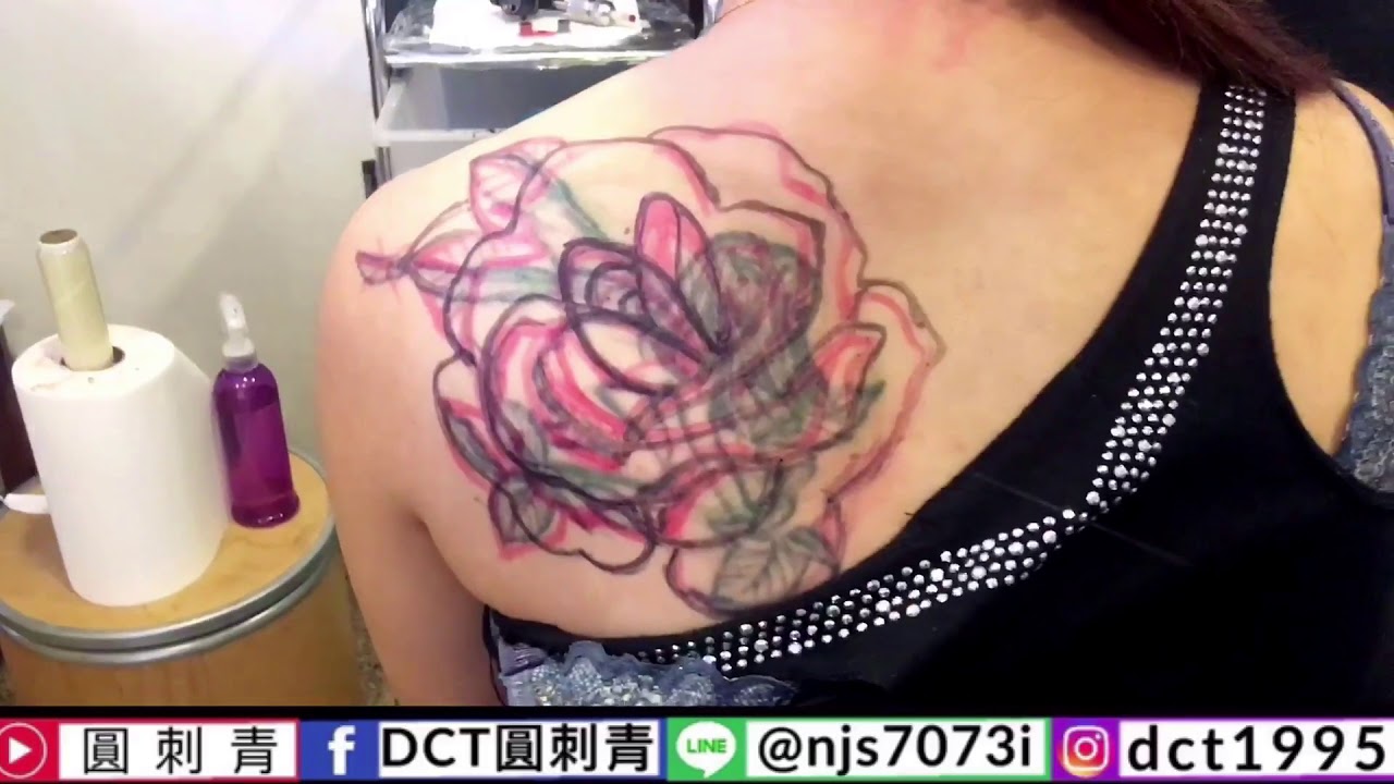 【圓刺青】小時候刺壞了？！改圖起死回生！ft.台中辣媽