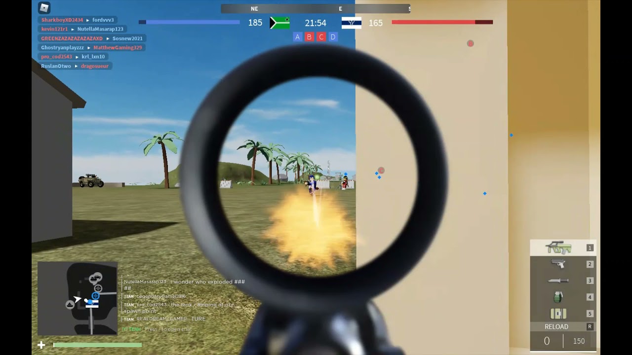 Playing ROBLOX ( Poly Battle ) Part 2