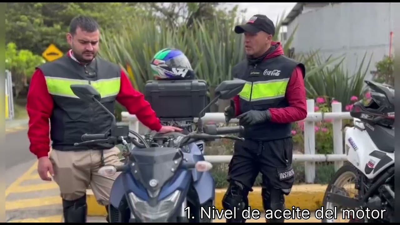 Inspección preoperacional de tu motocicleta