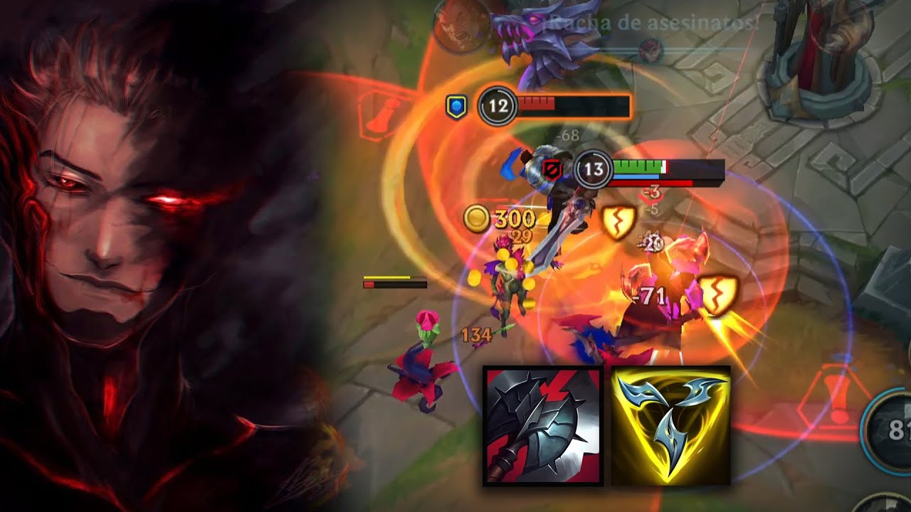 DARIUS CON CUCHILLA NEGRA ES IMPARABLE - WILD RIFT