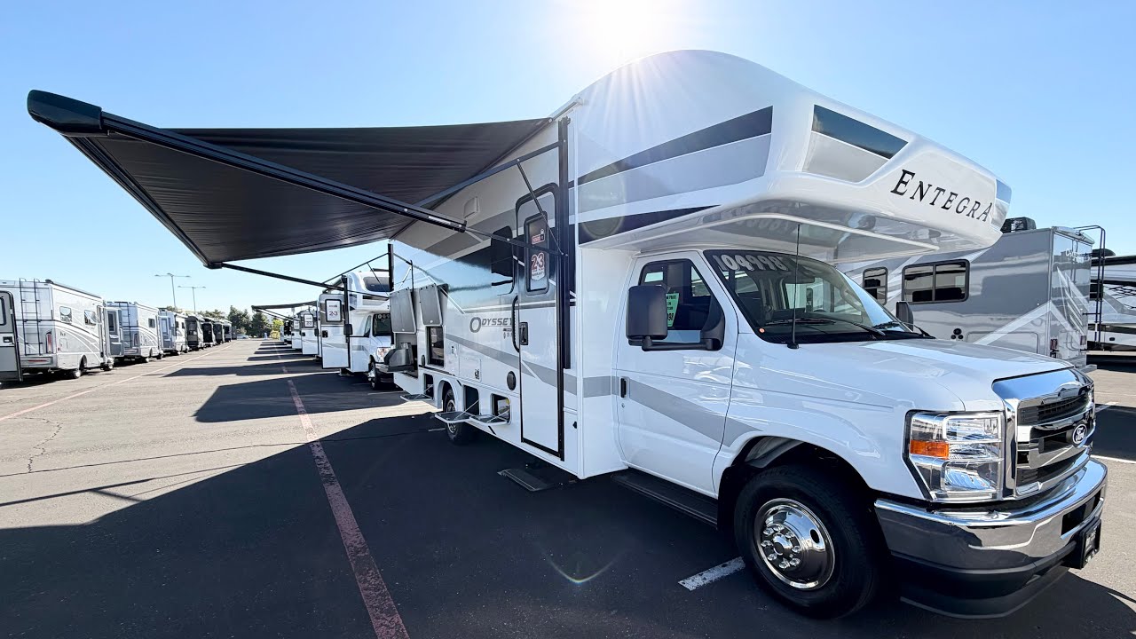 Video Tour - Entegra Odyssey 25R - Year 2026 - Part 2 of 2 - Awning Open & Slide Out - Arizona 