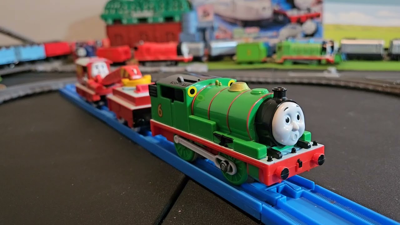 Thomas & Friends Tomy Plarail Percy & Rocky Review