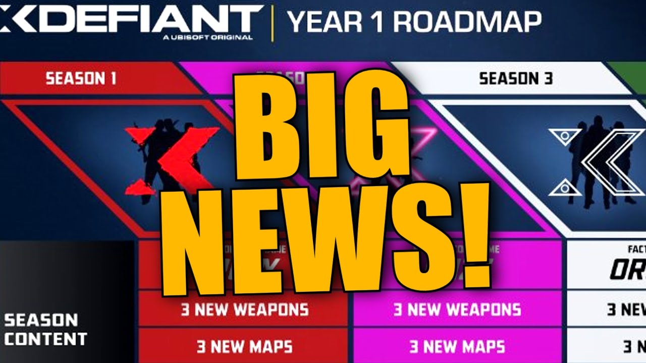 NEW XDEFIANT UPDATES! Open Beta, Full Launch Announced, FULL YEAR 1 ROADMAP
