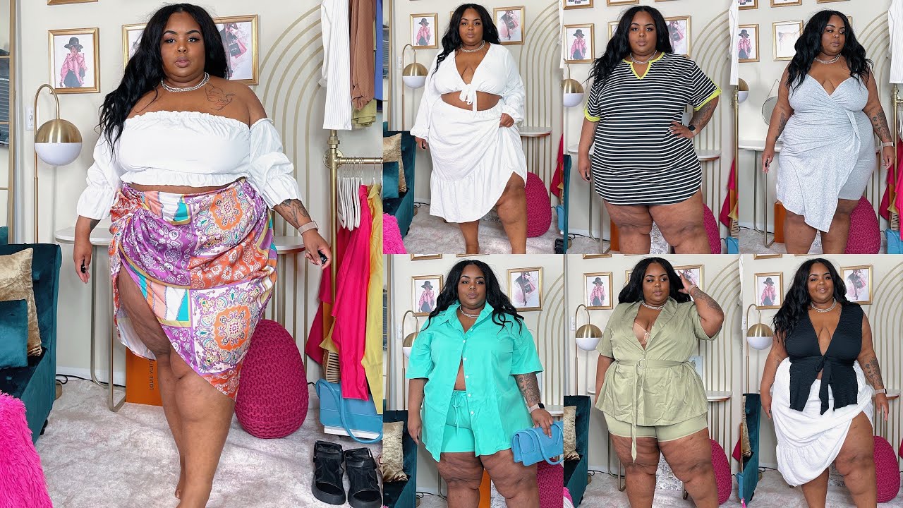 Примерка до 30 долларов! | SHEIN Plus Size (Curve) 4X/US20