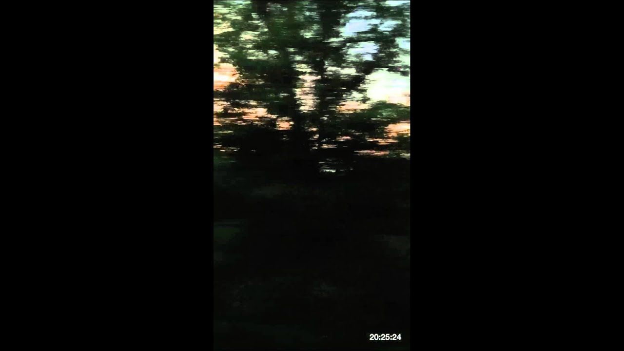 Timelapse of train ride from Philadelphia to Atlanta