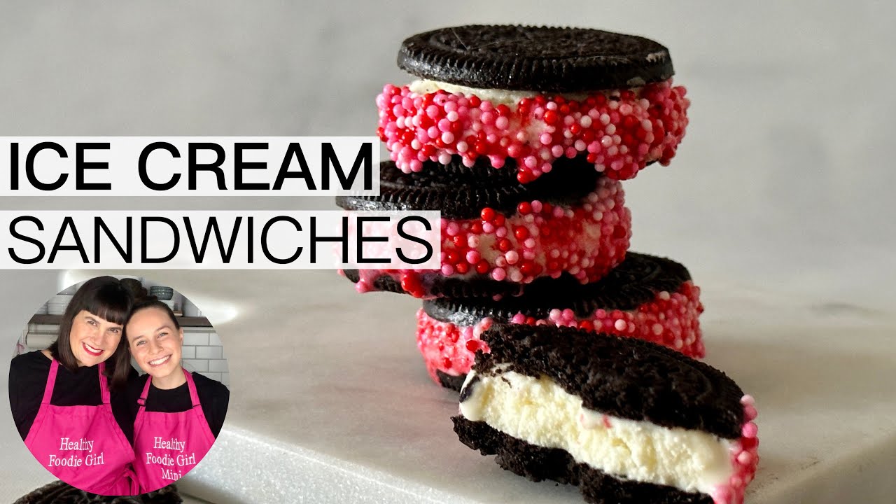 OREO ICE CREAM SANDWICH RECIPE