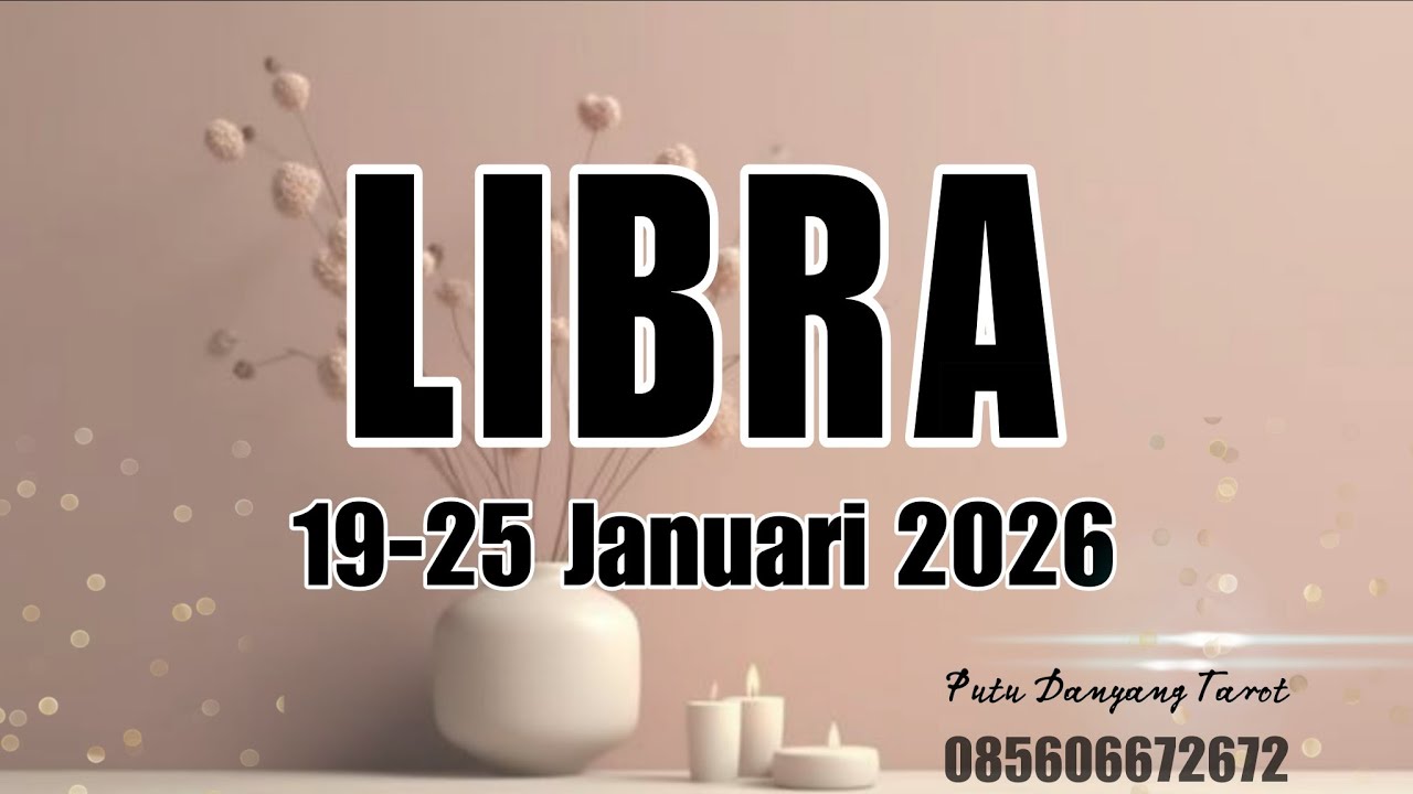 Ramalan Zodiak LIBRA | 19-25 Januari 2026 | Keadaan & Hoki Kamu ♡ #ramalanzodiak