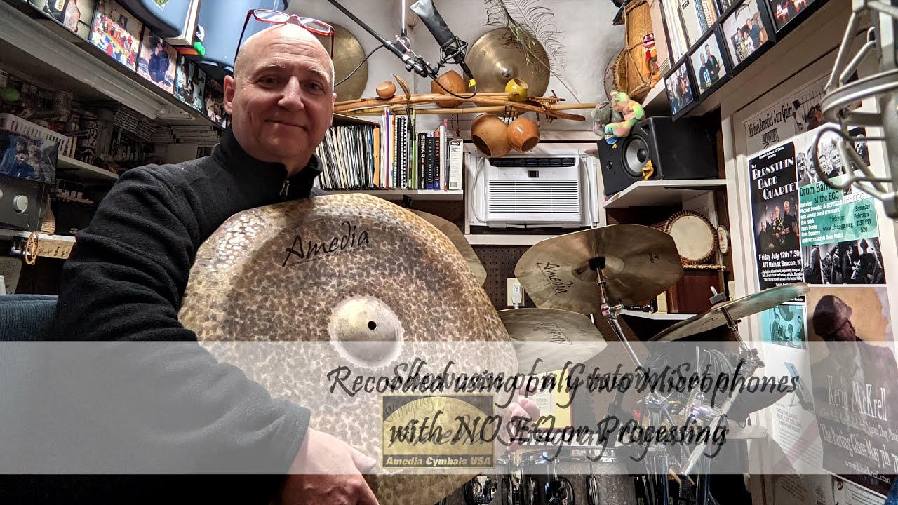 Amedia Custom Stingray Cymbals Overall Showcase Video