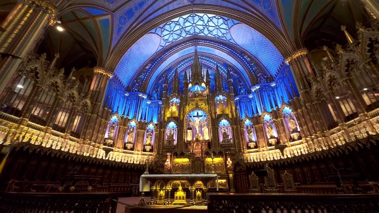 A Visit to Notre-Dame Basilica of Montreal | Tham Quan Nhà Thờ Notre-Dame Basilica ở Montreal