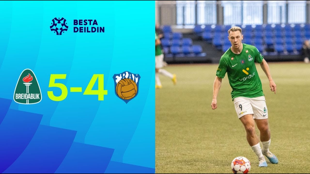 Breiðablik 5 - 4 Fram | Færeskur níu marka dramasigur Blika í Árbænum | Besta Deild Karla