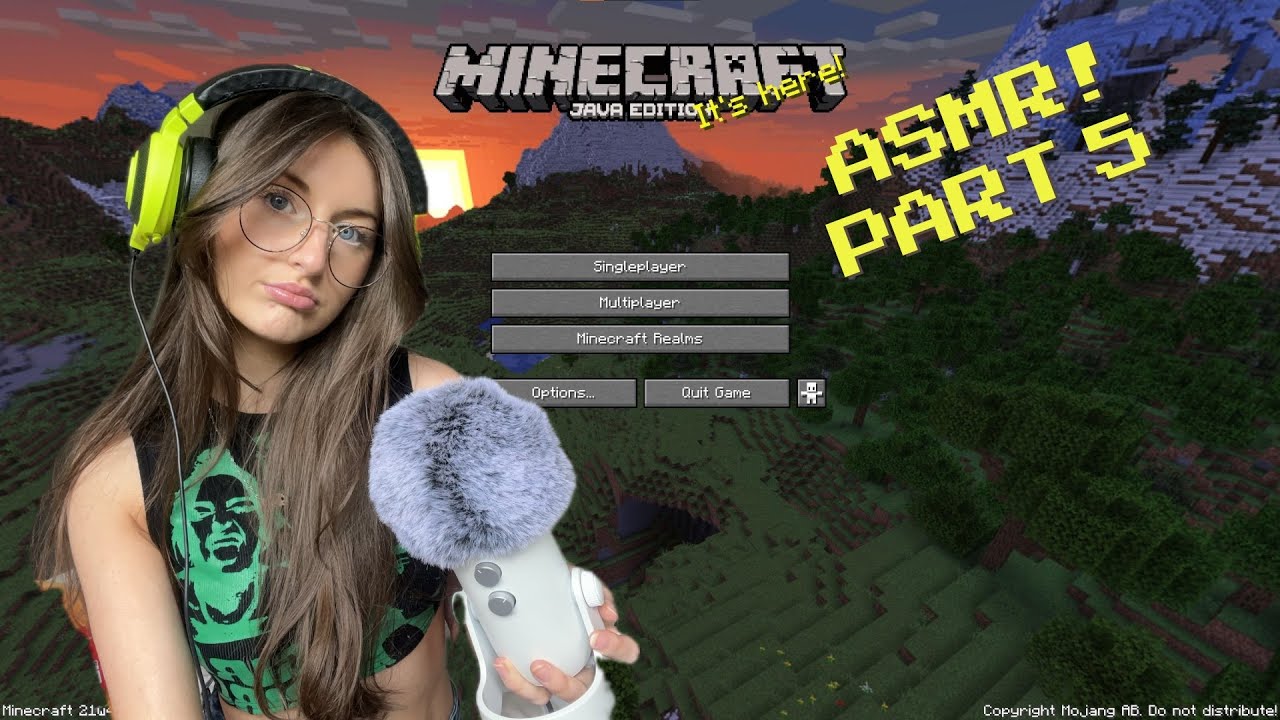 1 hour+ Minecraft ASMR gameplay💎 (PS5 controller sounds, whispers)