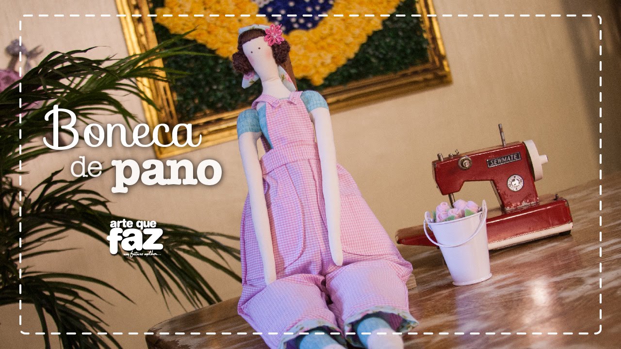 DIY - Boneca de Pano (Daniela Miller)