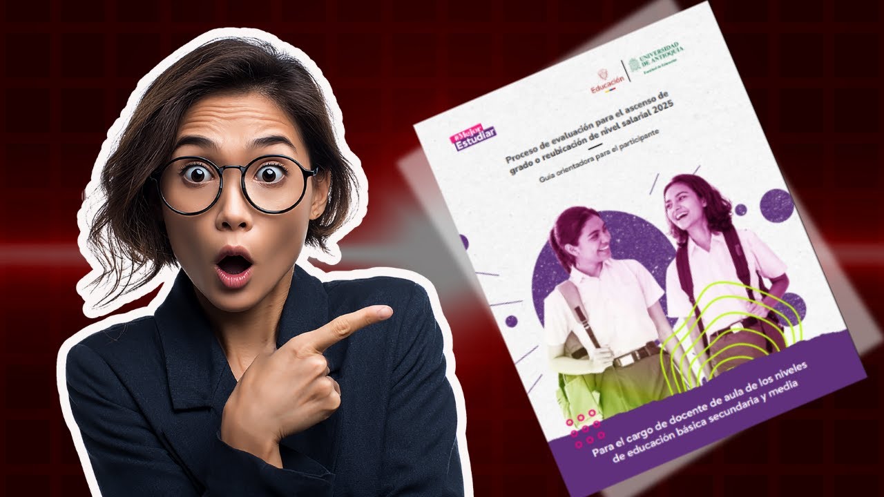 Guía Oficial Ascenso Docente 2026 Secundaria y Media |Todo lo que Debes Saber para Ganar el Examen