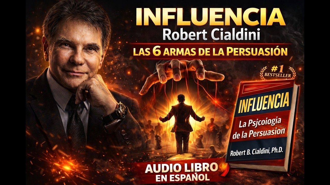 Influencia – Robert Cialdini | Las 6 Armas de la Persuasión (Audiolibro en Español)