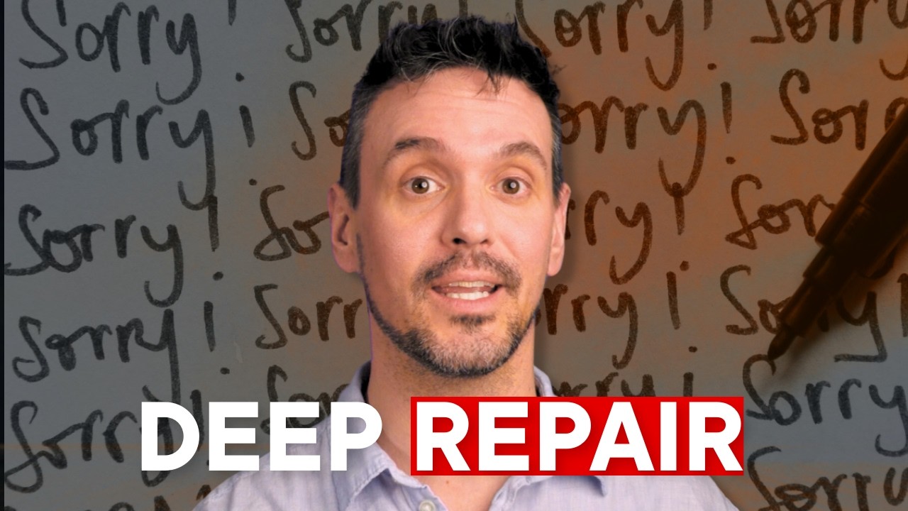 Want To Fix A Relationship You Ruined? Stop Apologizing