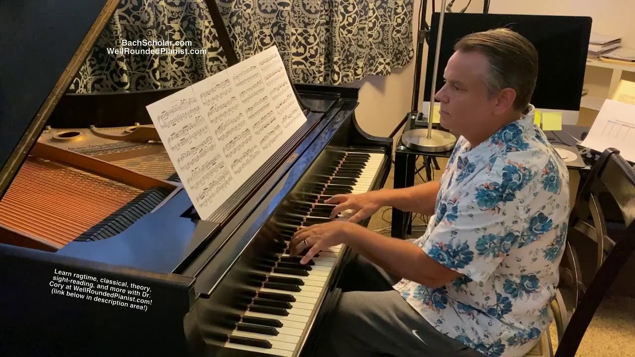 JOPLIN: Paragon Rag | Cory Hall, pianist